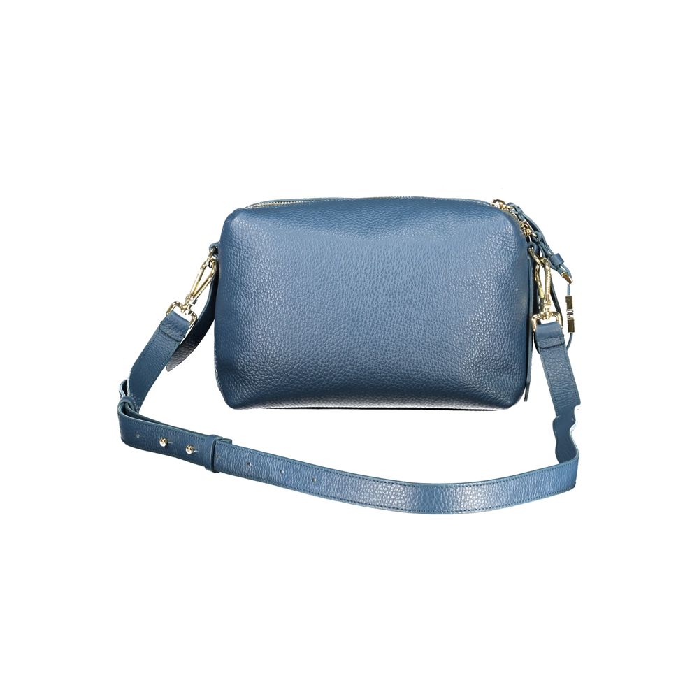 Sac à bandoulière Coccinelle en cuir bleu pour femme