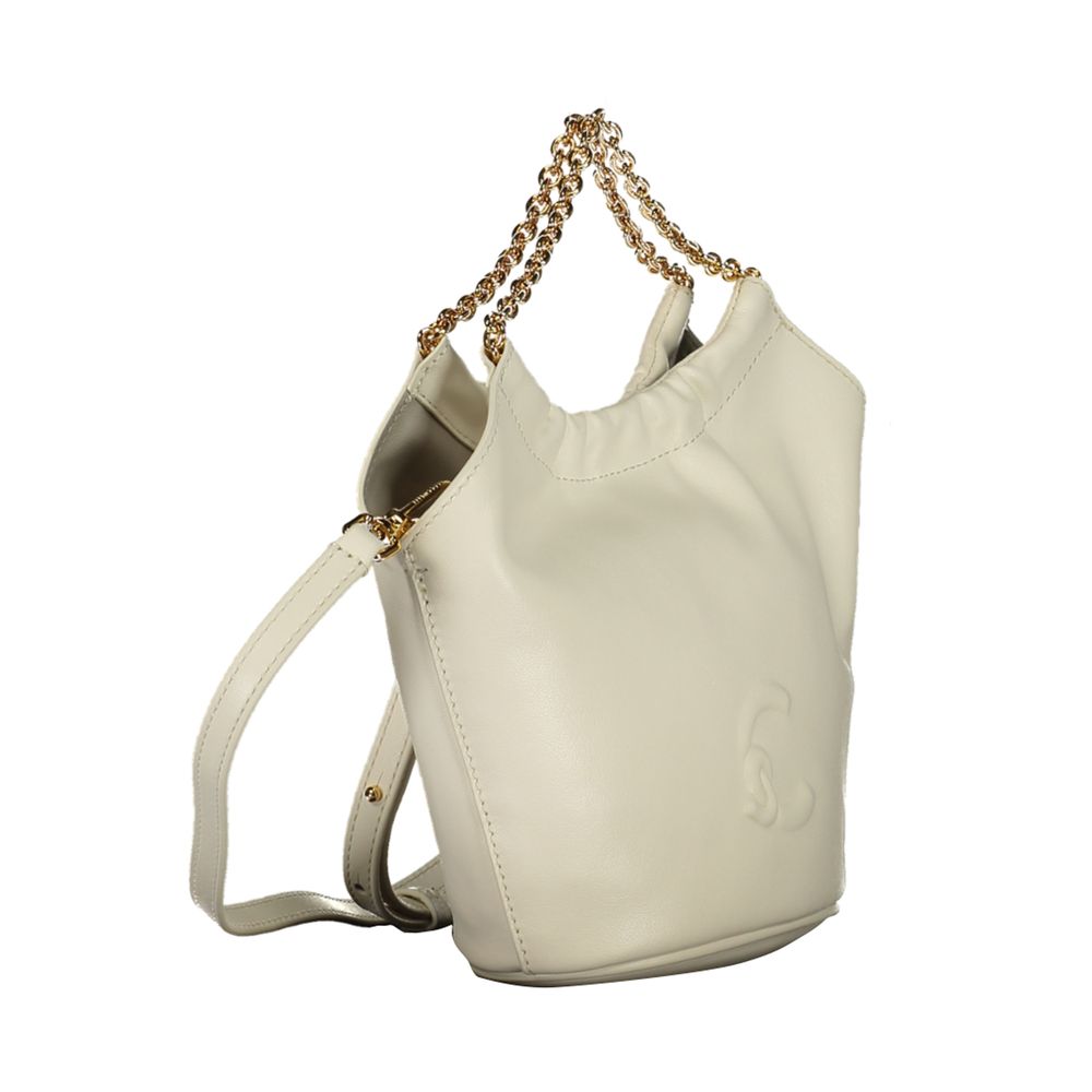 Sac à main femme en cuir blanc Coccinelle