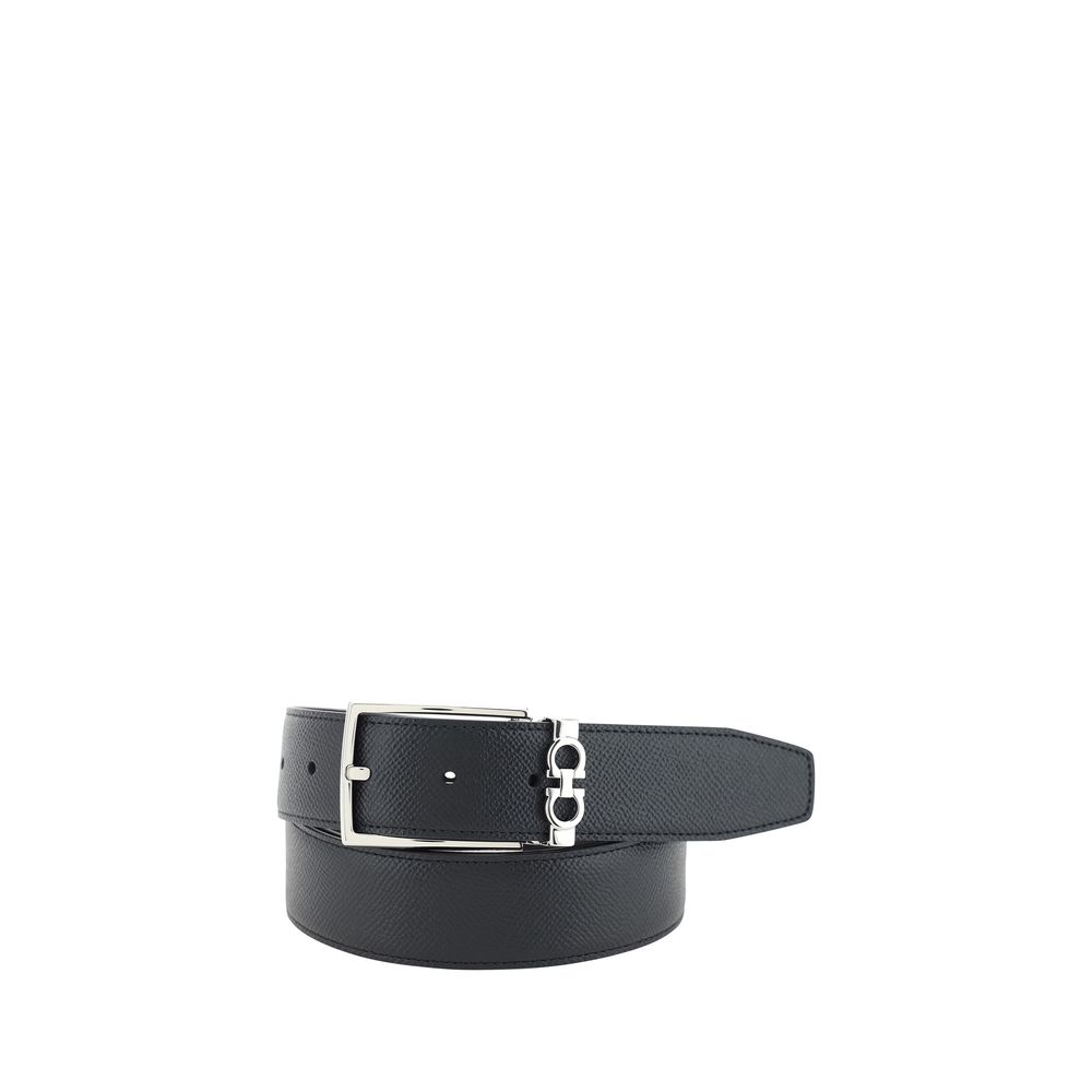Ferragamo Black Belts for Men alternate view