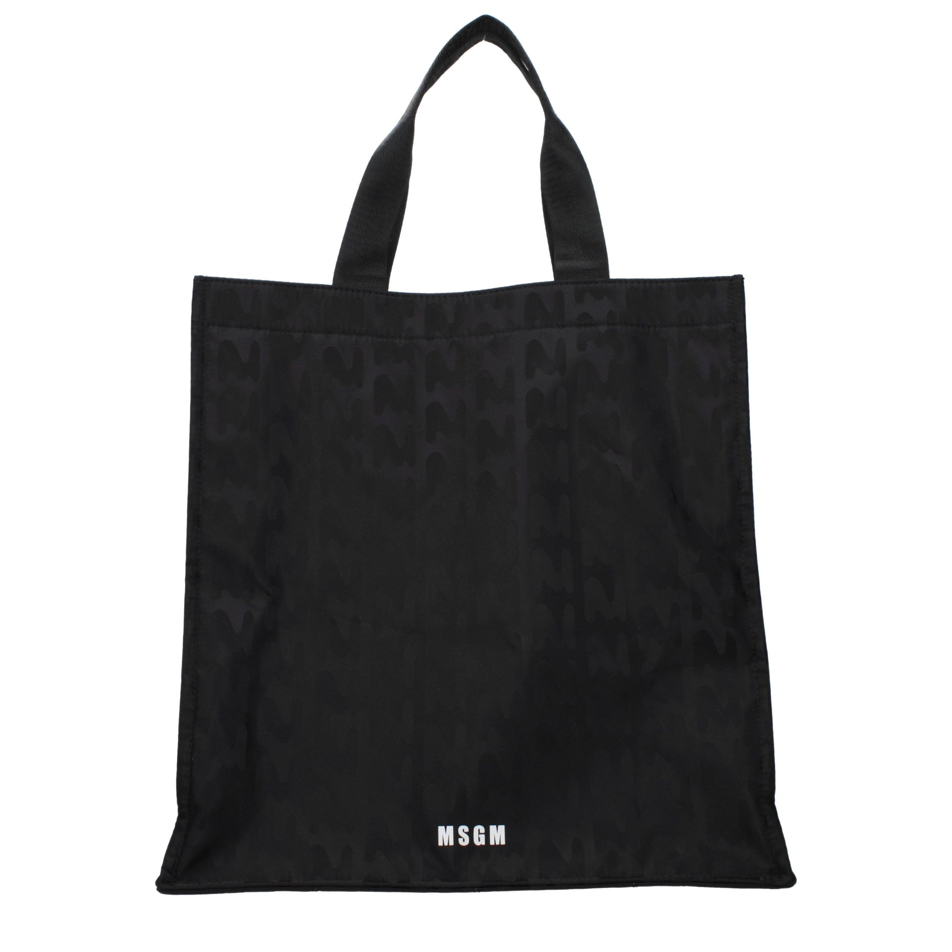 Sac à main MSGM en tissu noir