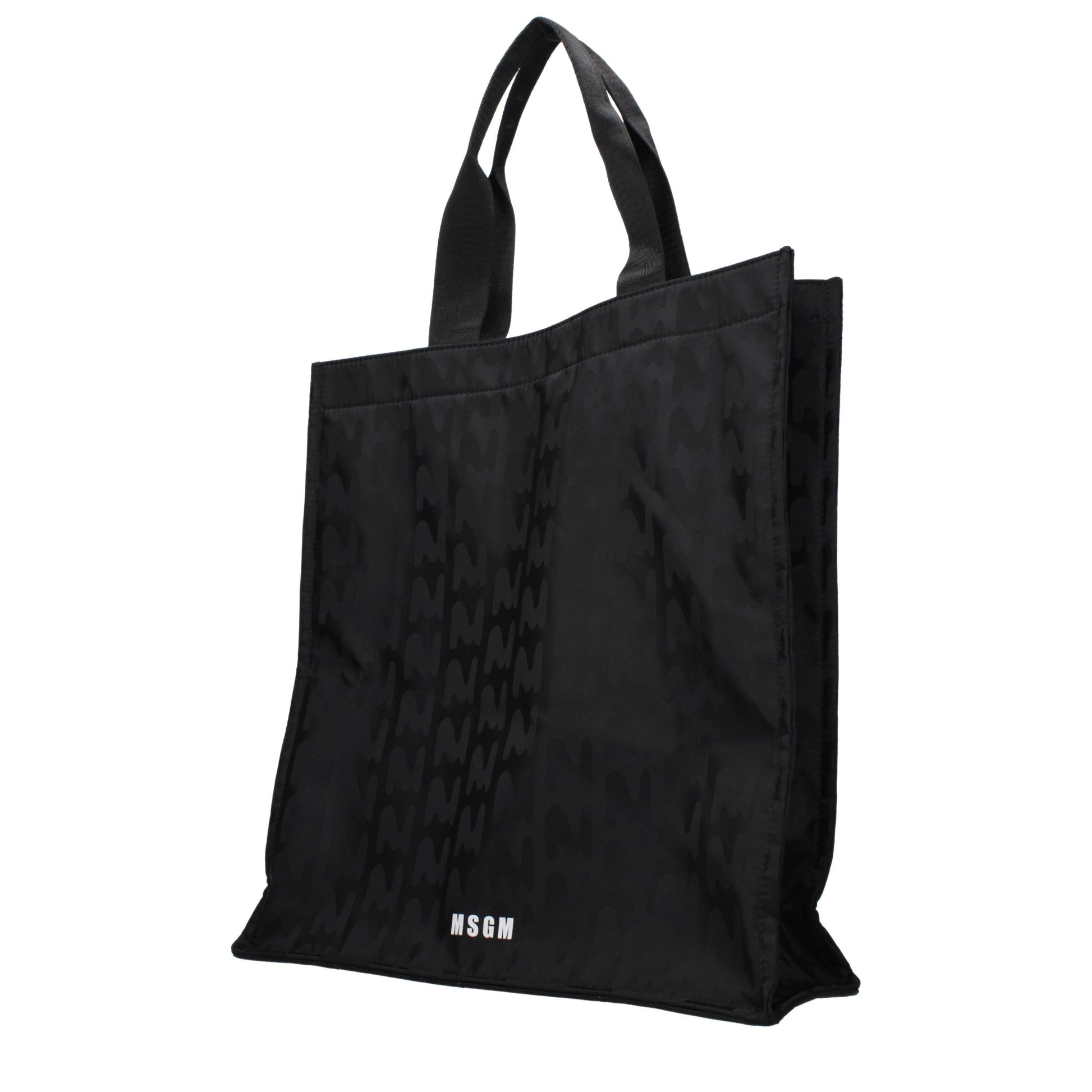 Sac à main MSGM en tissu noir