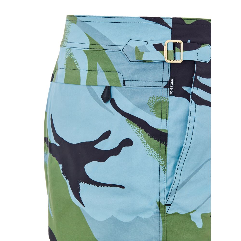 Tom Ford Multicolor Swim Shorts for Men side view