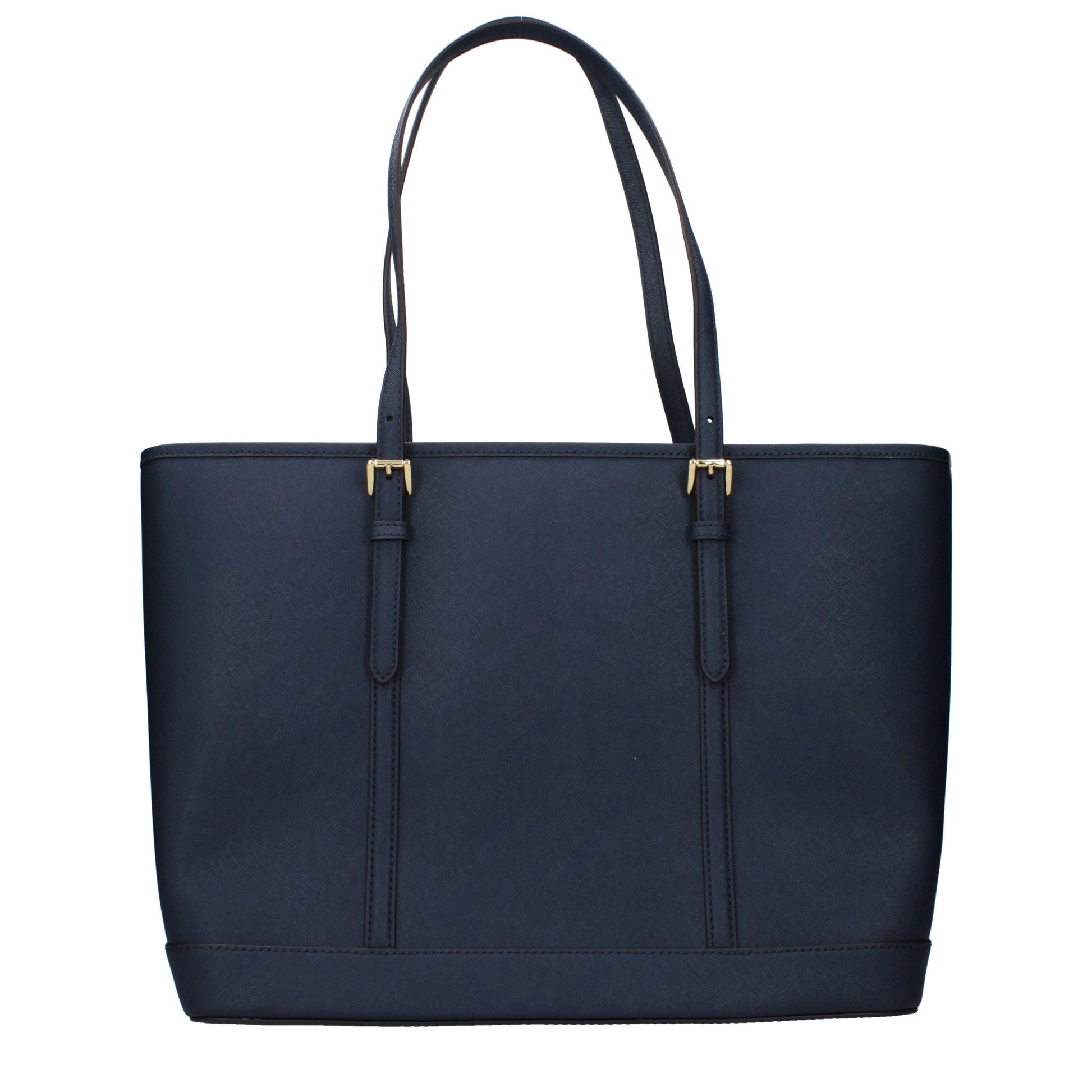 Sac à bandoulière en cuir bleu Michael Kors