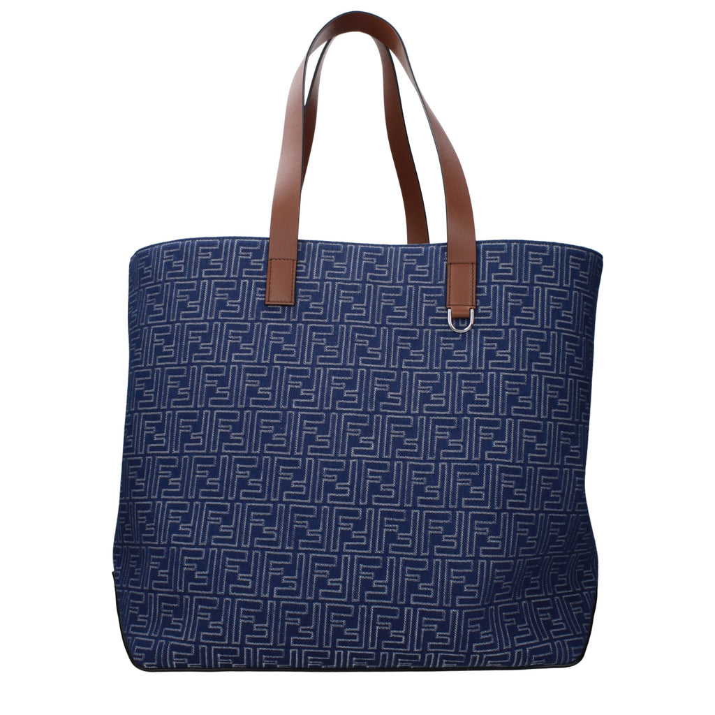 Fendi Blue Shoulder Bag for Men detail view