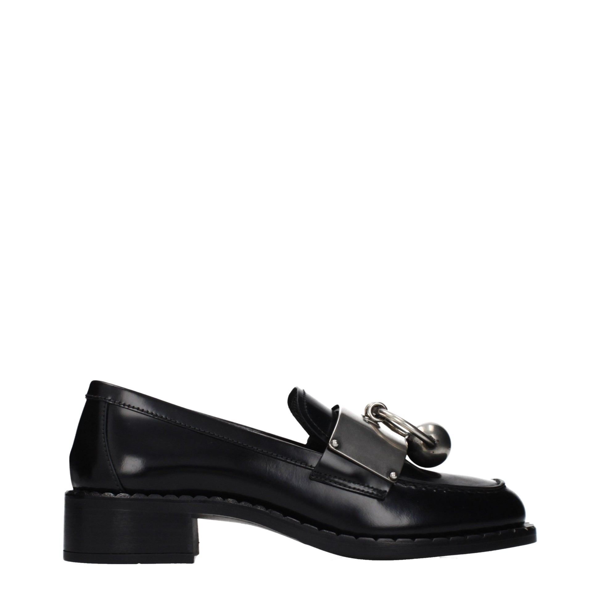 Prada Black Slip On Loafers for Women