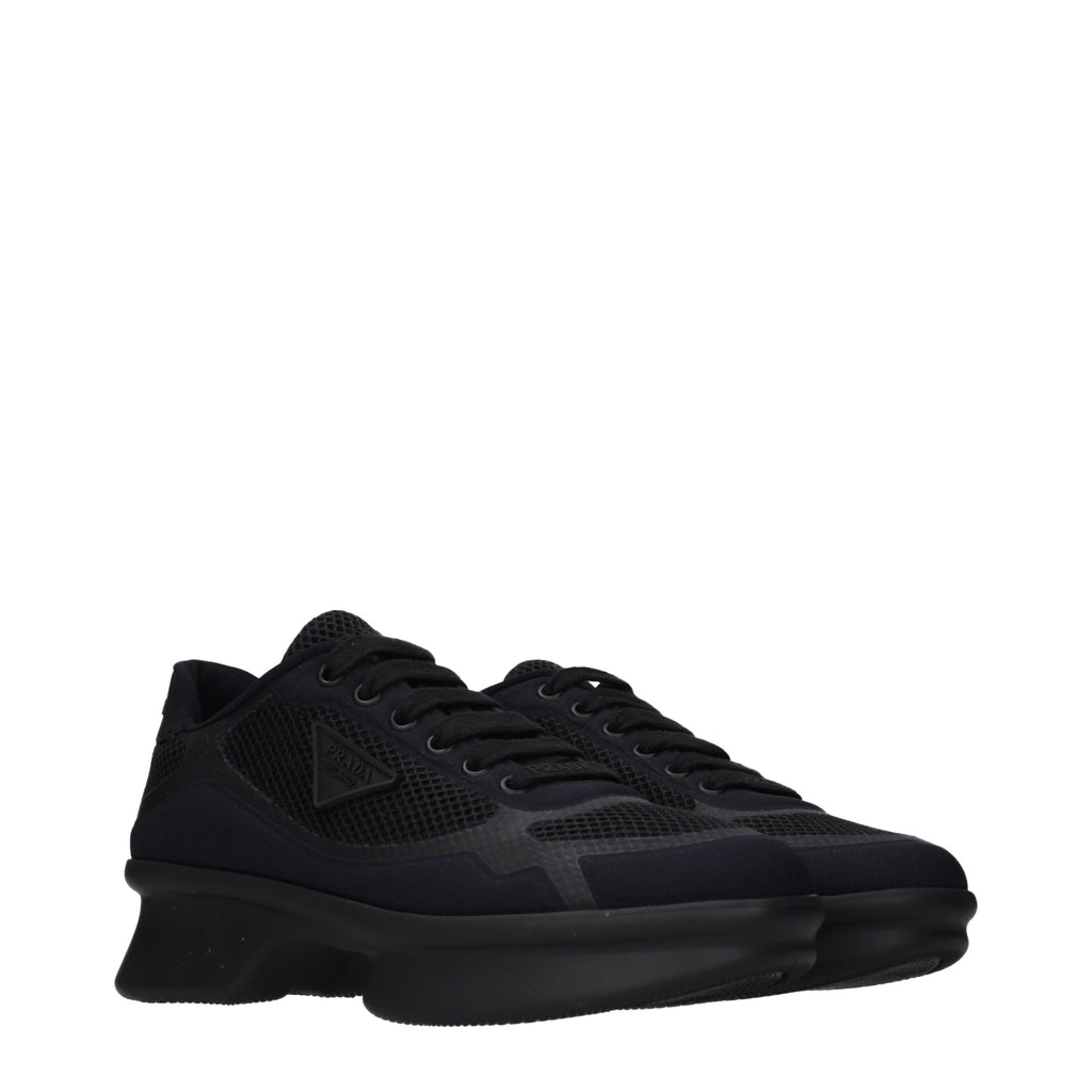 Prada Black Low Top Sneakers for Women alternate view