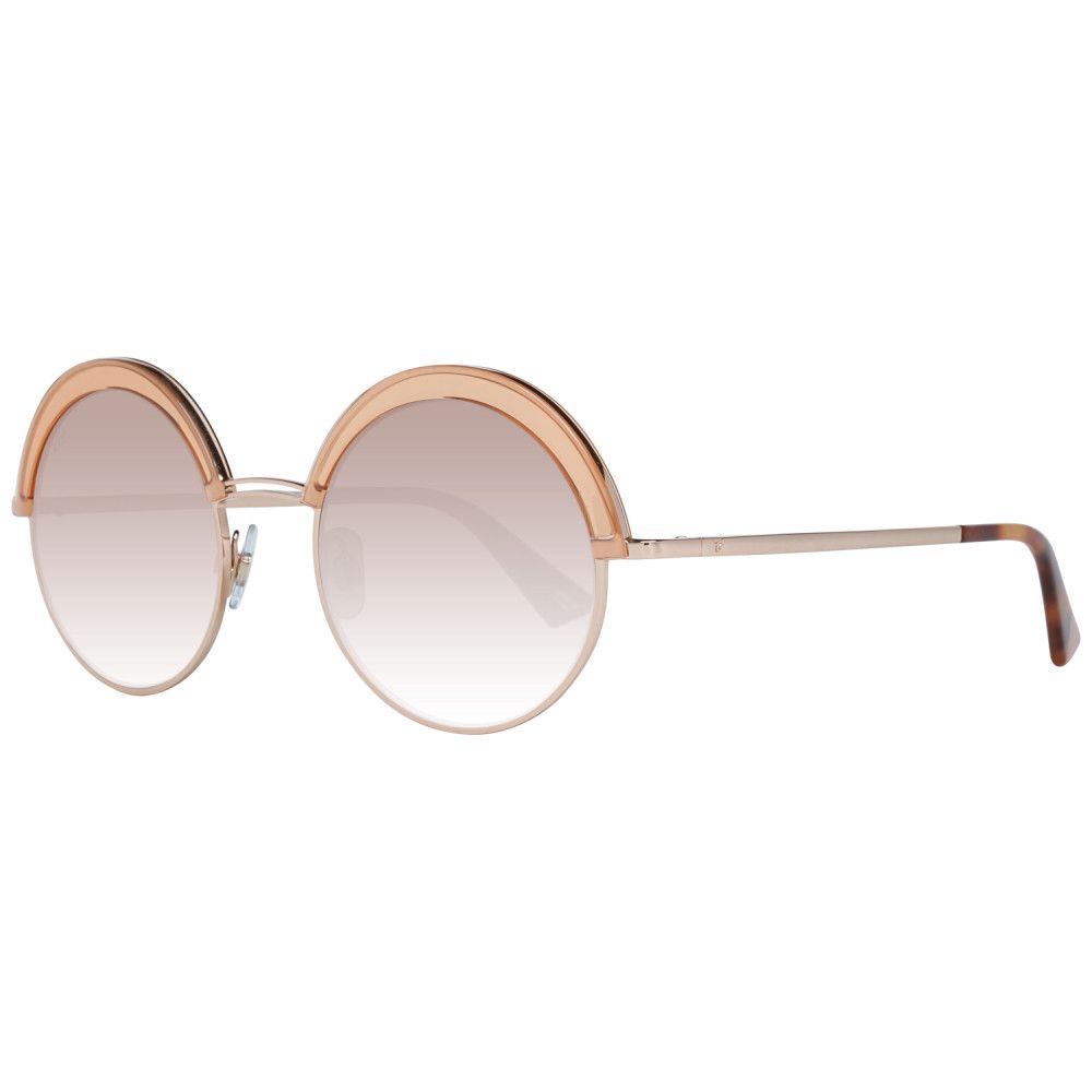Lunettes de soleil en métal doré WEB EYEWEAR