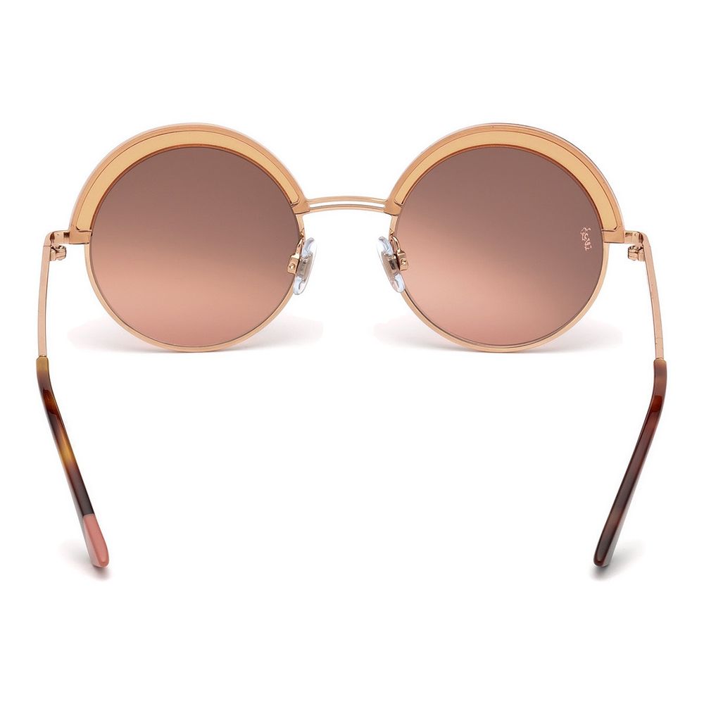 Lunettes de soleil en métal doré WEB EYEWEAR