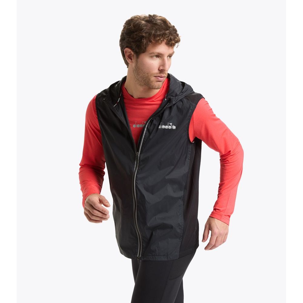Gilet Diadora bicolore en polyamide