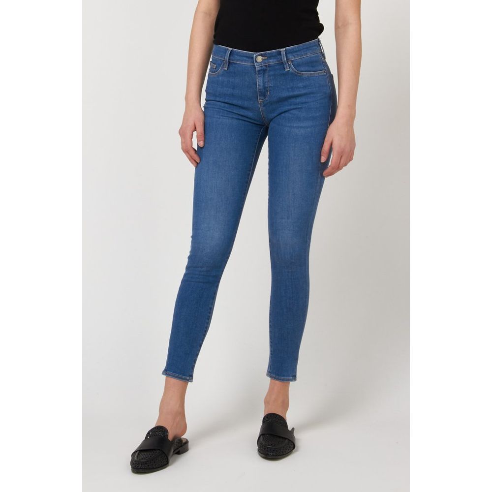 Jean skinny Gas en coton bleu