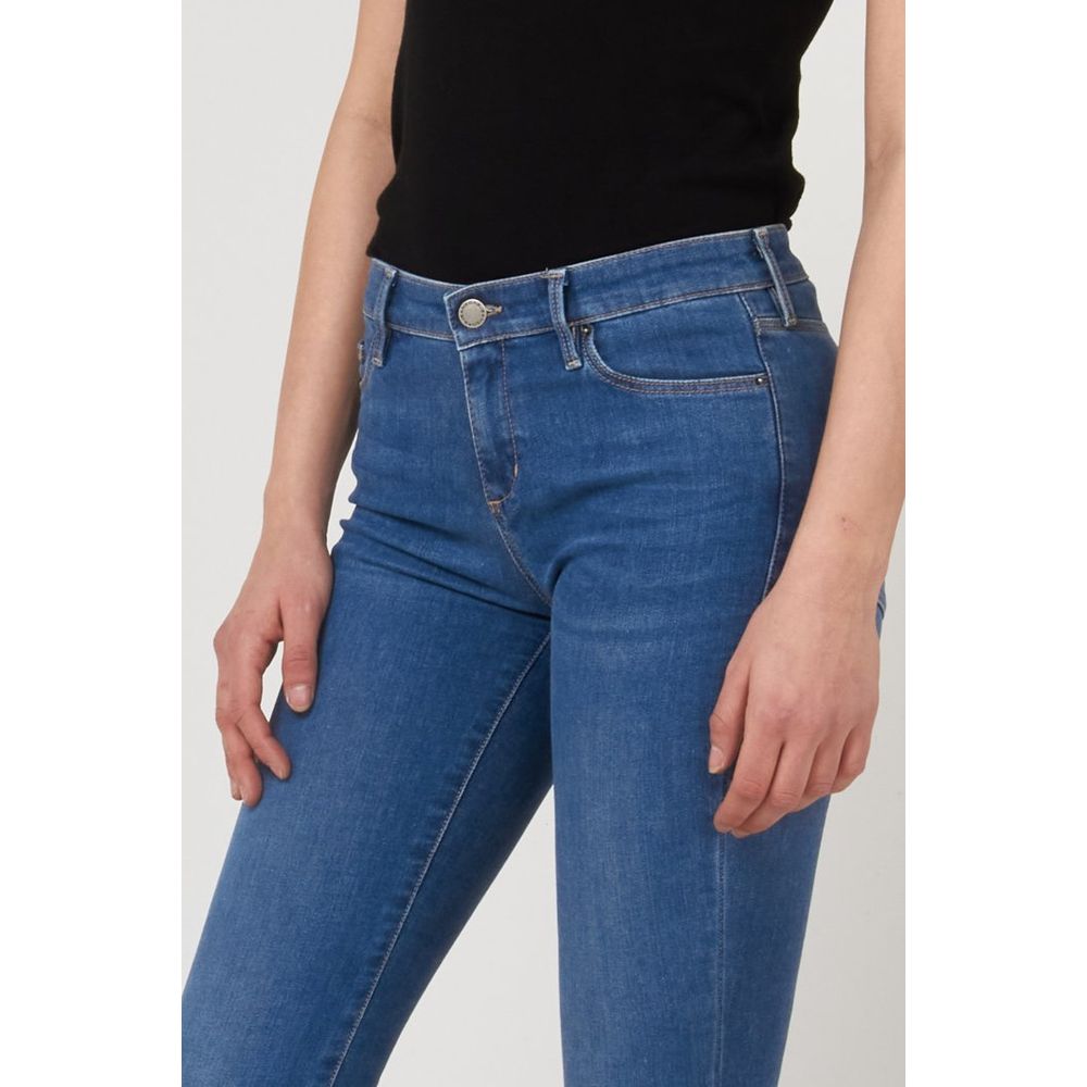 Jean skinny Gas en coton bleu