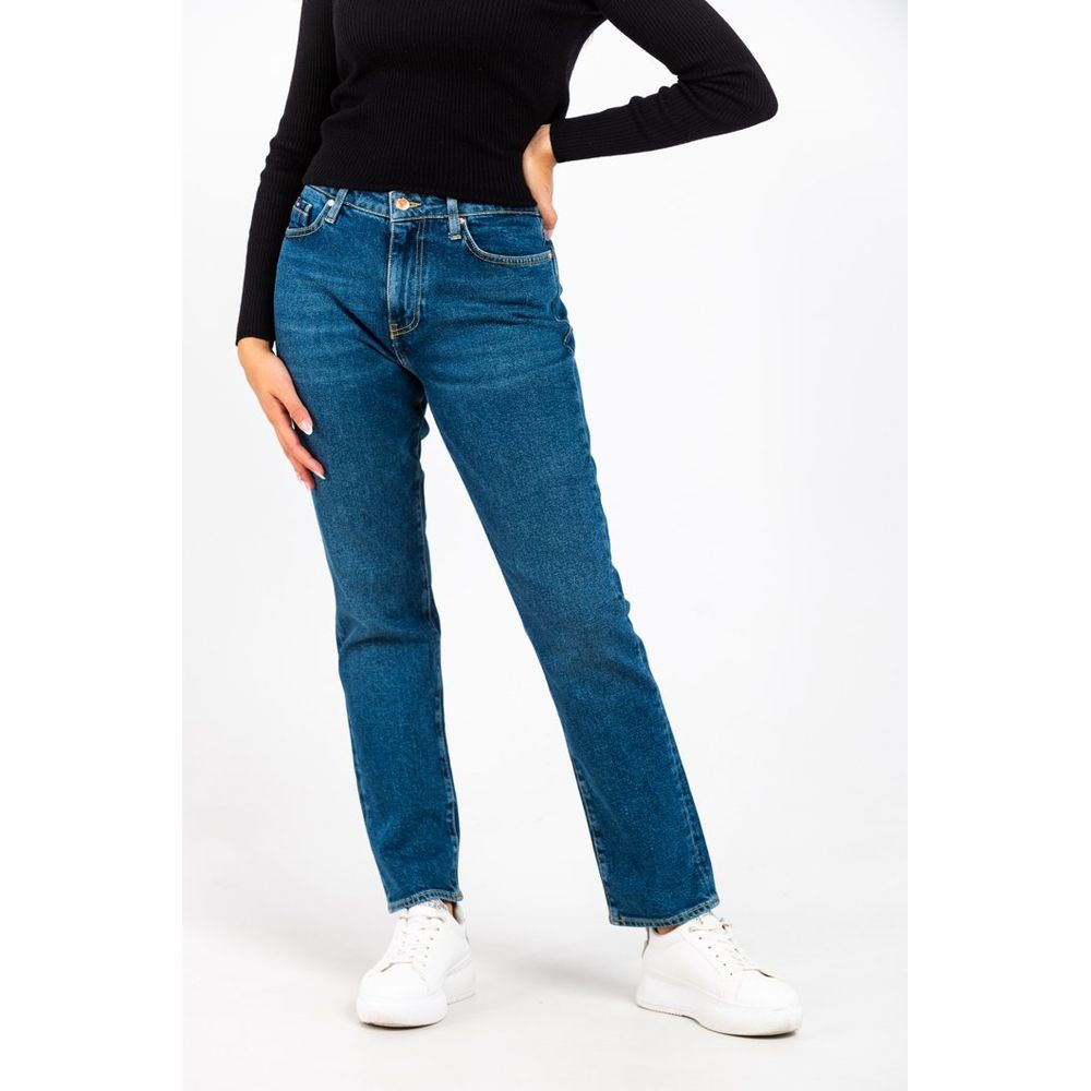 Jean slim en coton bleu Gas