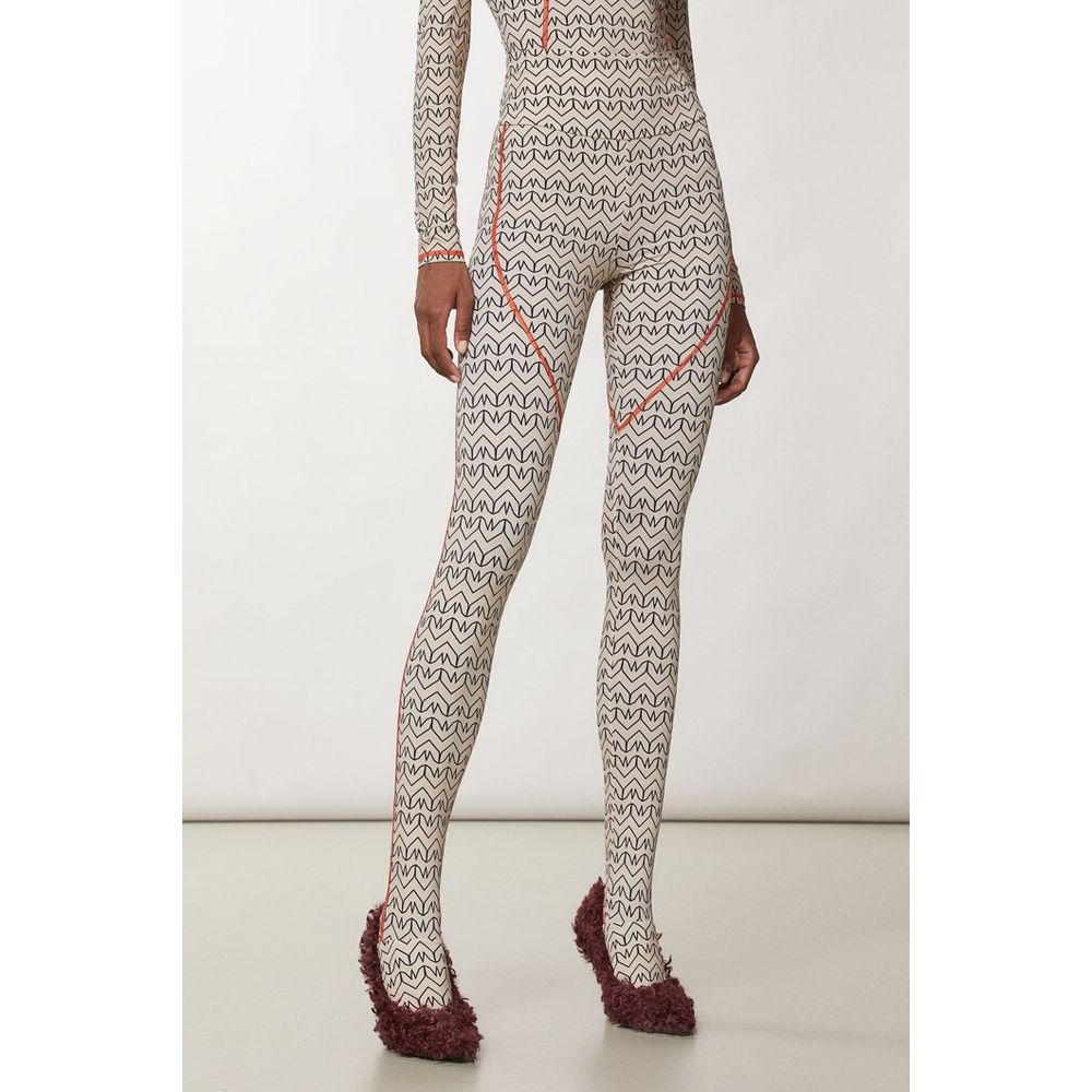 Legging bicolore en polyamide Patrizia Pepe