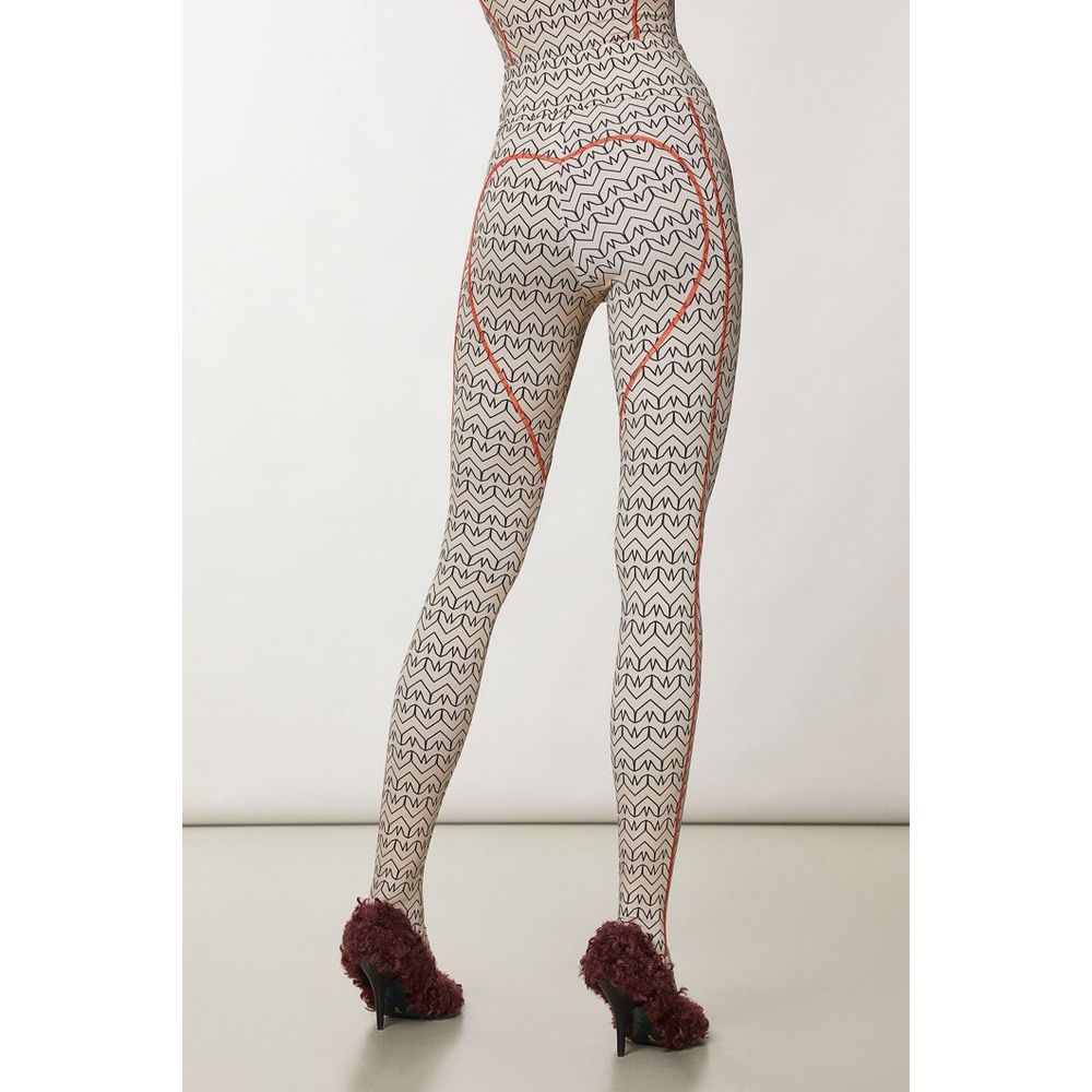 Legging bicolore en polyamide Patrizia Pepe