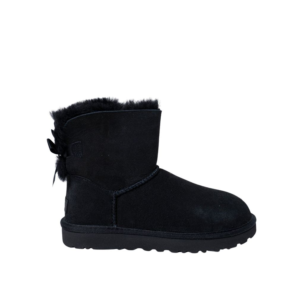 Bottines UGG en daim et cuir noirs