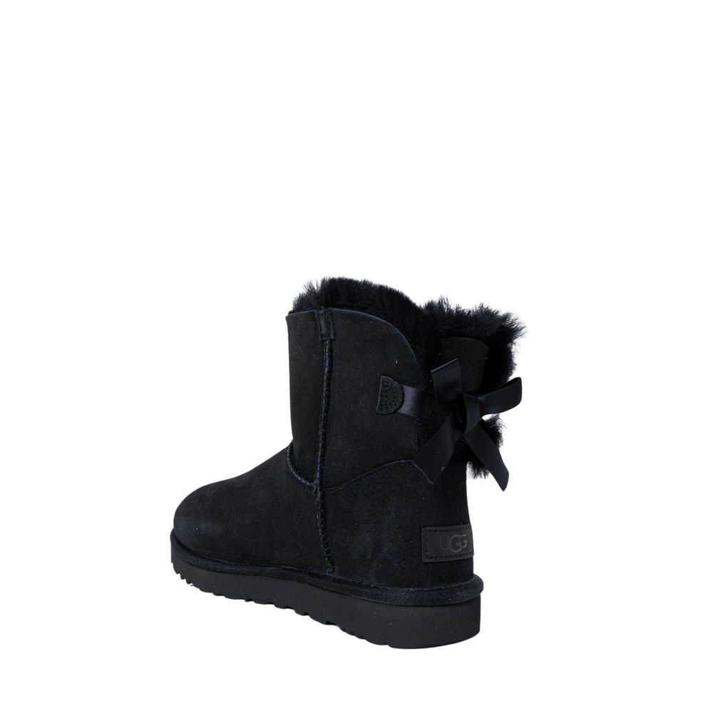 Bottines UGG en daim et cuir noirs