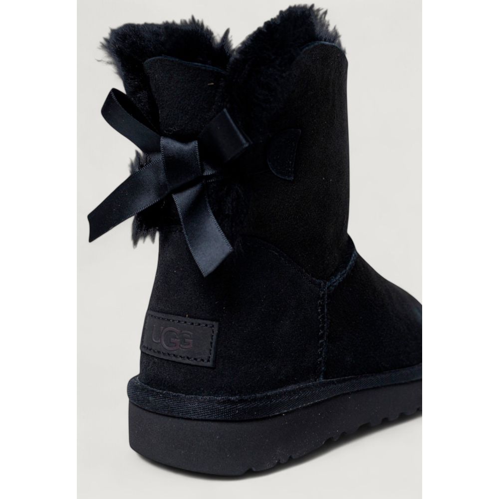 Bottines UGG en daim et cuir noirs
