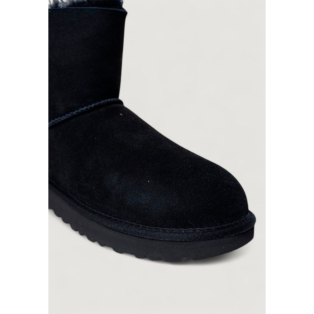 Bottines UGG en daim et cuir noirs