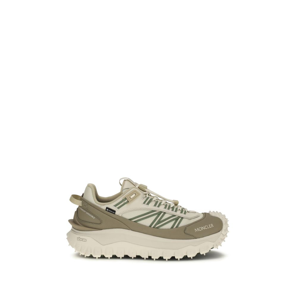 Baskets athlétiques Moncler en polyamide beige