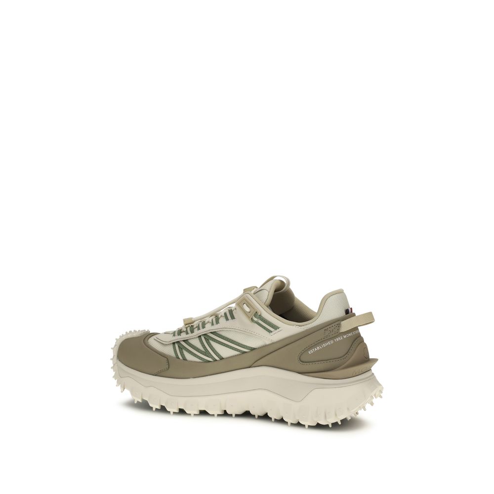 Baskets athlétiques Moncler en polyamide beige