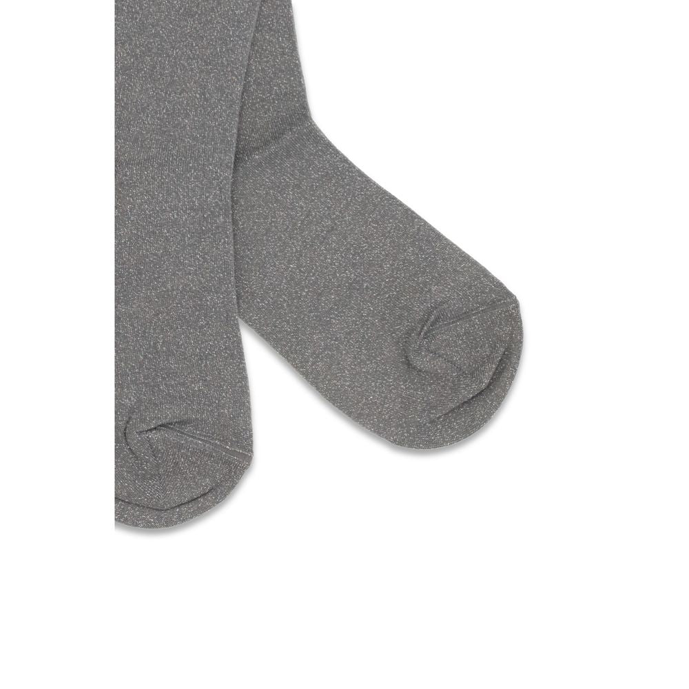 Brunello Cucinelli Grey Socks for Women detail view