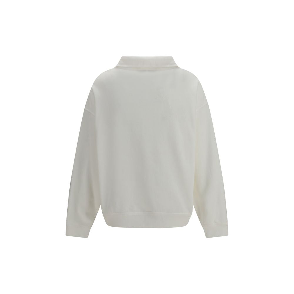 Sweat-shirt Brunello Cucinelli en coton blanc