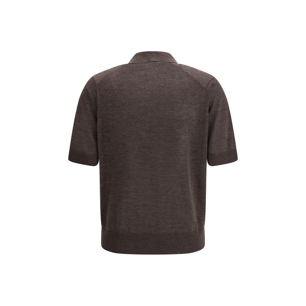 Loulou De Saison Brown Polo Shirt for Women alternate view