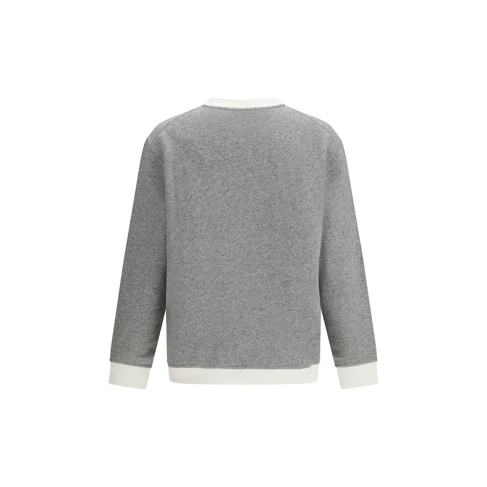Brunello Cucinelli Grey Sweatshirt for Men alternate view