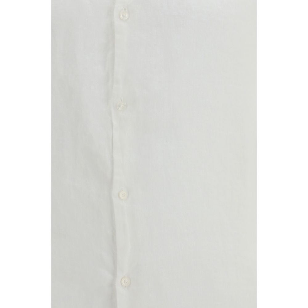 Chemise habillée en lin blanc Brooksfield
