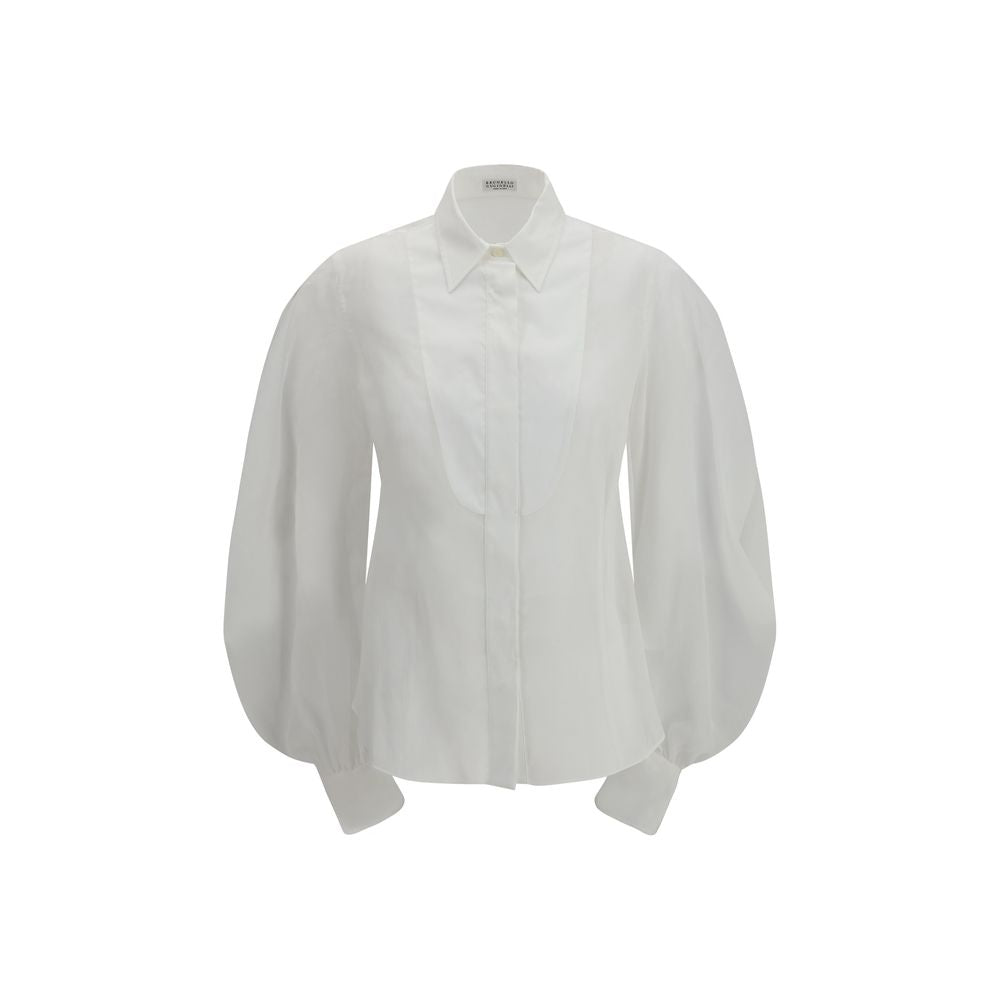 Brunello Cucinelli White Blouse for Women