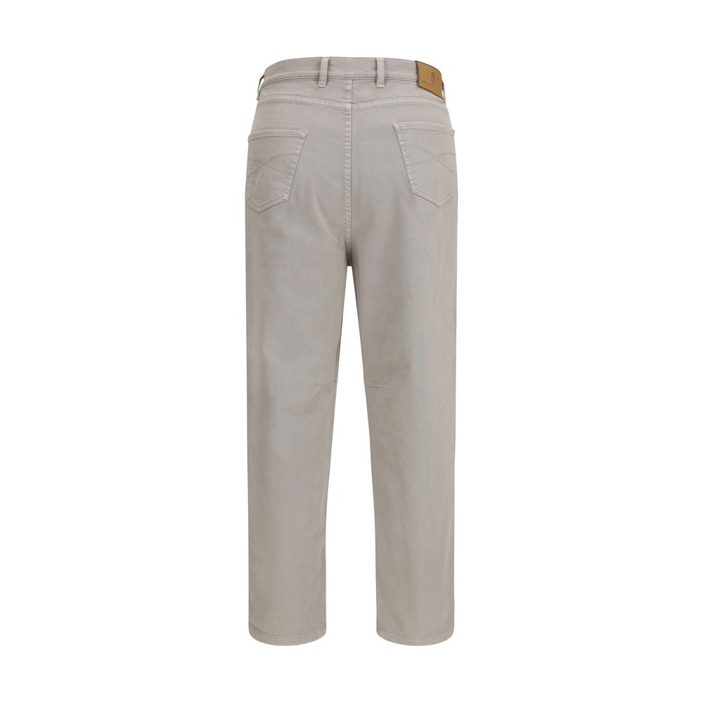 Brunello Cucinelli Brown Casual Pants for Men alternate view