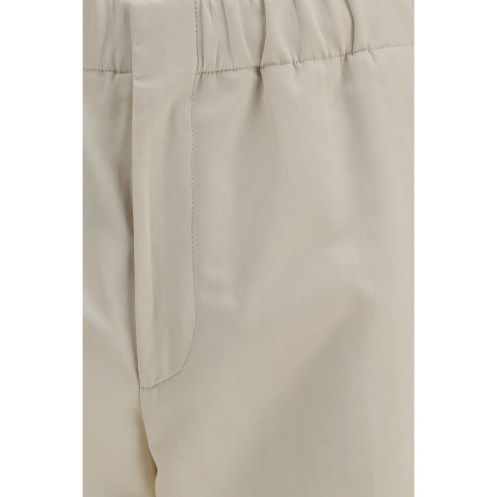 Pantalon décontracté Lardini en coton beige