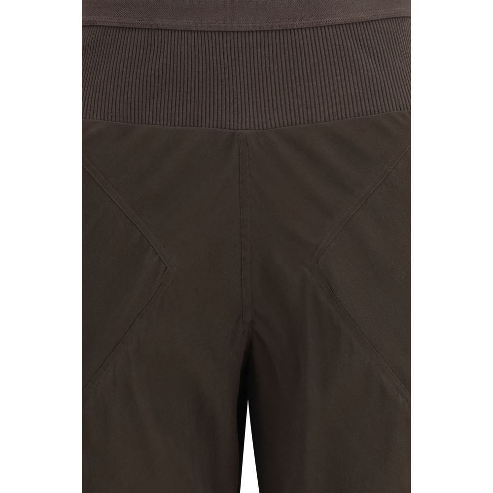 Rick Owens Brown Casual Pants for Women detail view