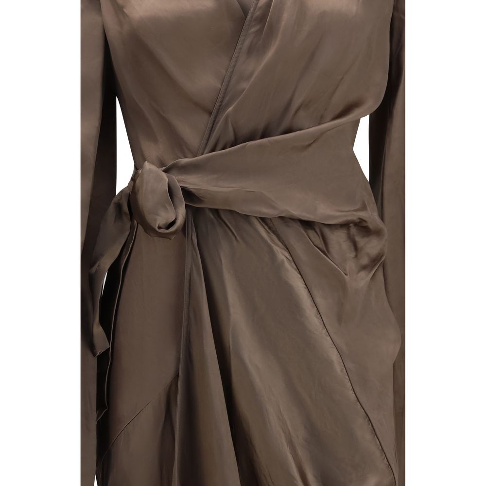 Rick Owens Brown Casual Dress for Women detail view