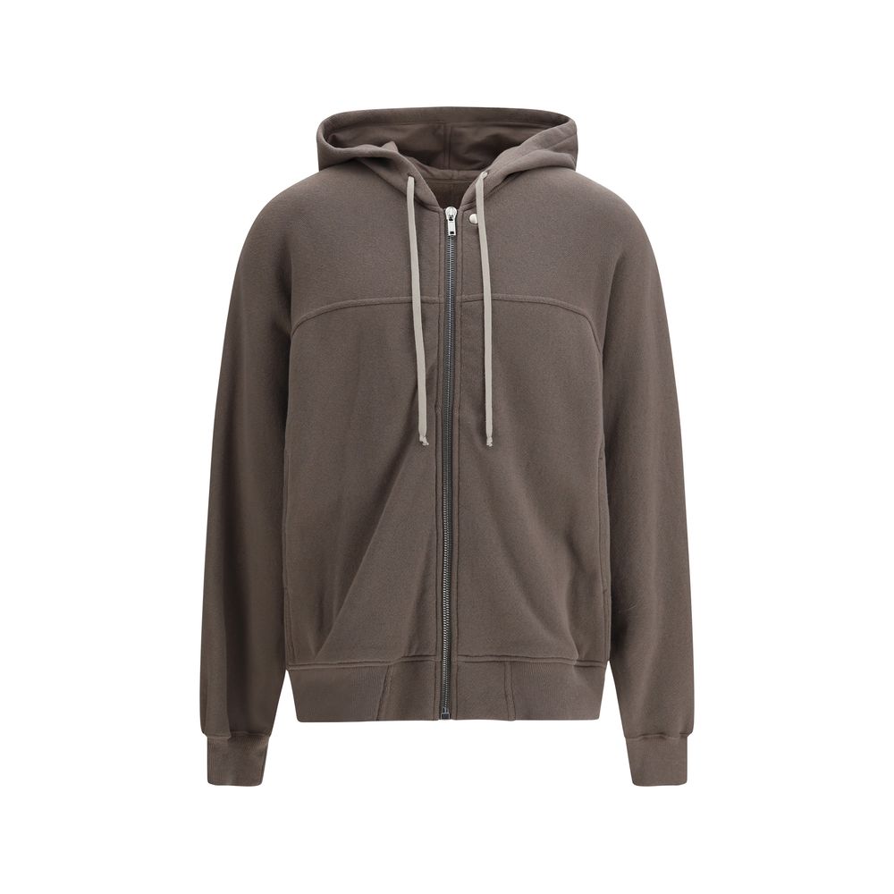Sweat-shirt Rick Owens en coton marron
