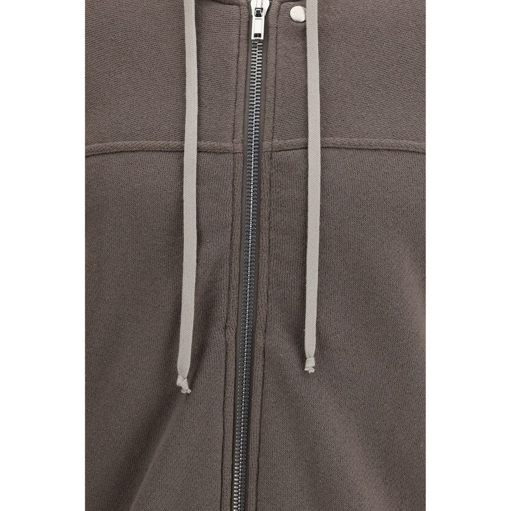 Sweat-shirt Rick Owens en coton marron