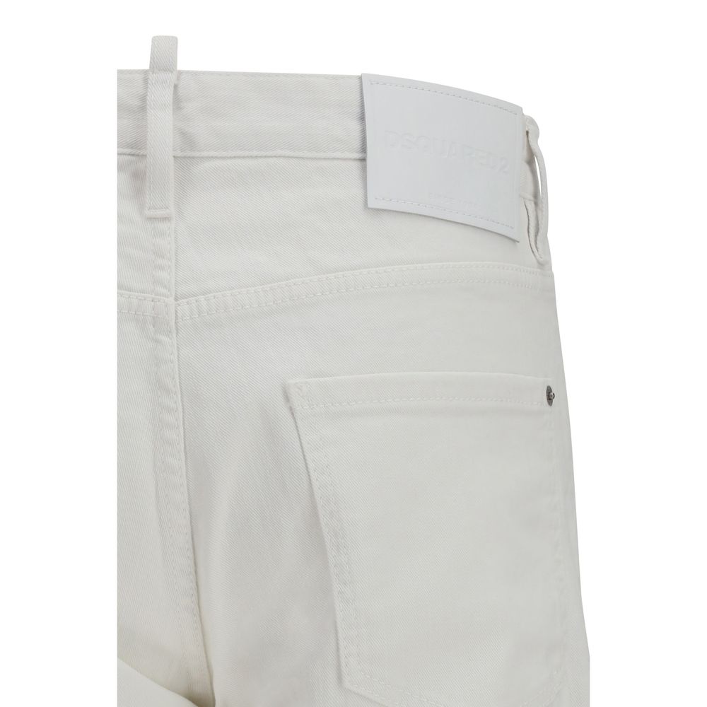 Dsquared² White Jeans for Men detail view