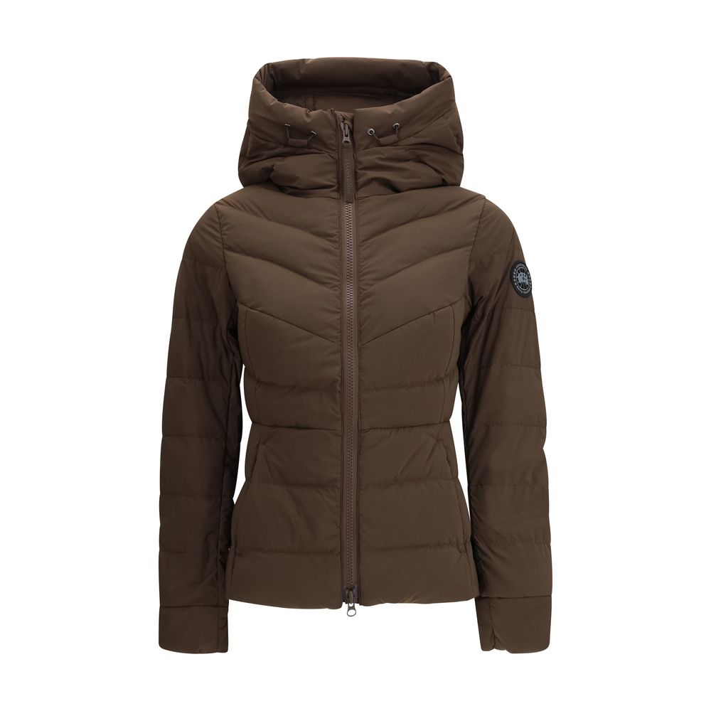 Manteau en nylon marron Canada Goose