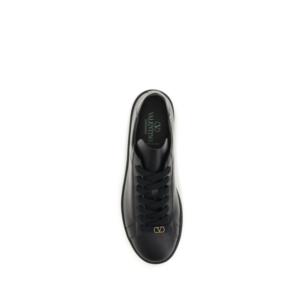 Valentino Garavani Black Sneakers for Men side view
