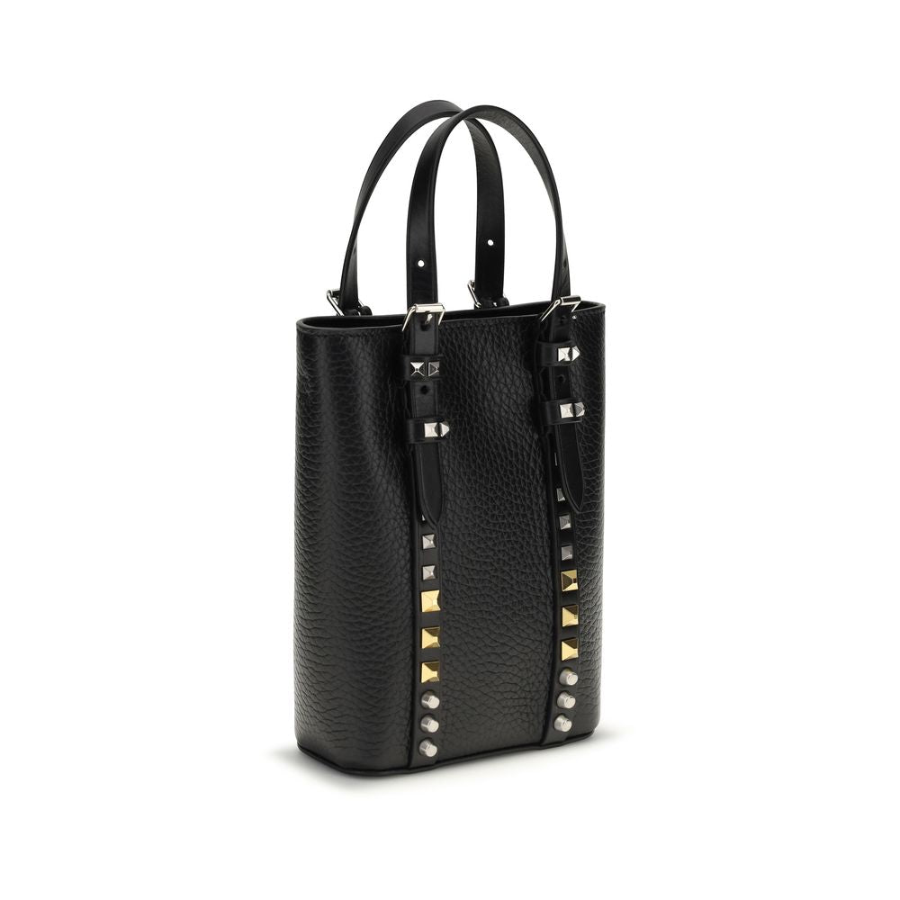 Valentino Garavani Accessoires Divers en Cuir de Veau Noir Bos Taurus
