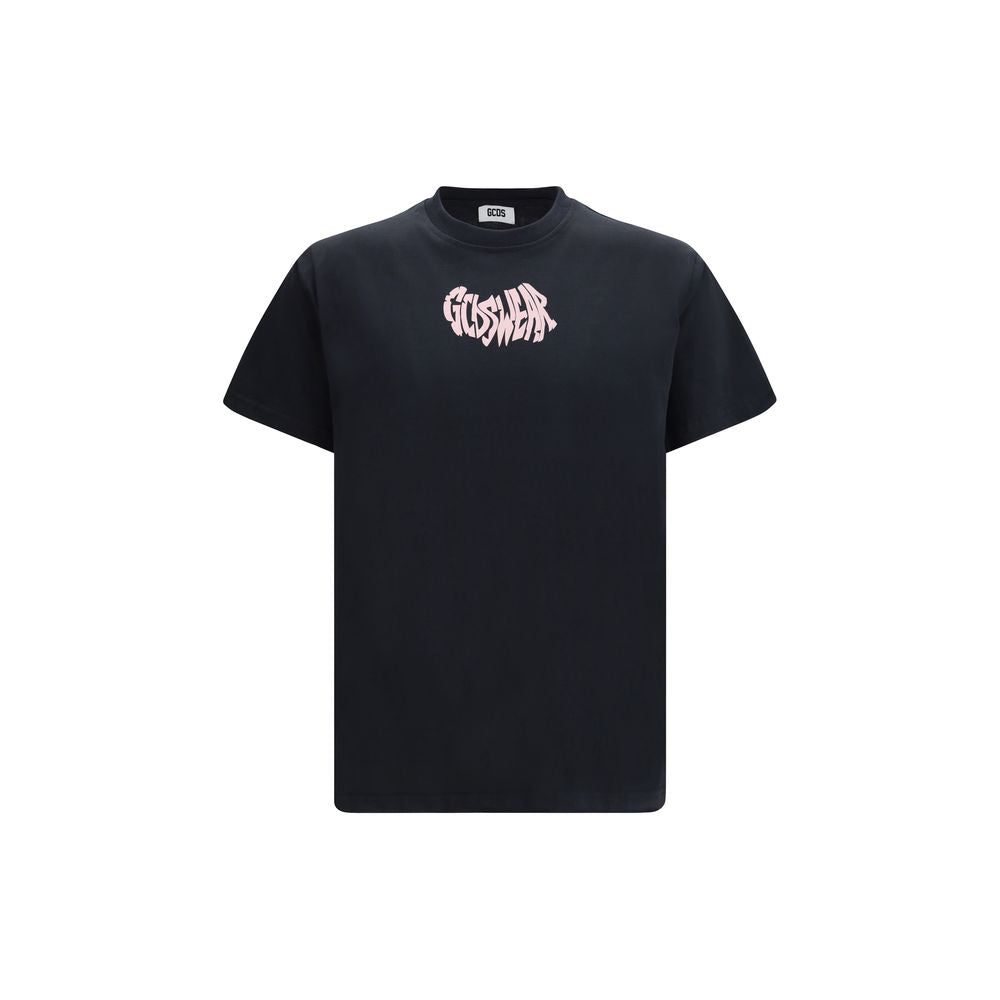 T-shirt en coton gris GCDS