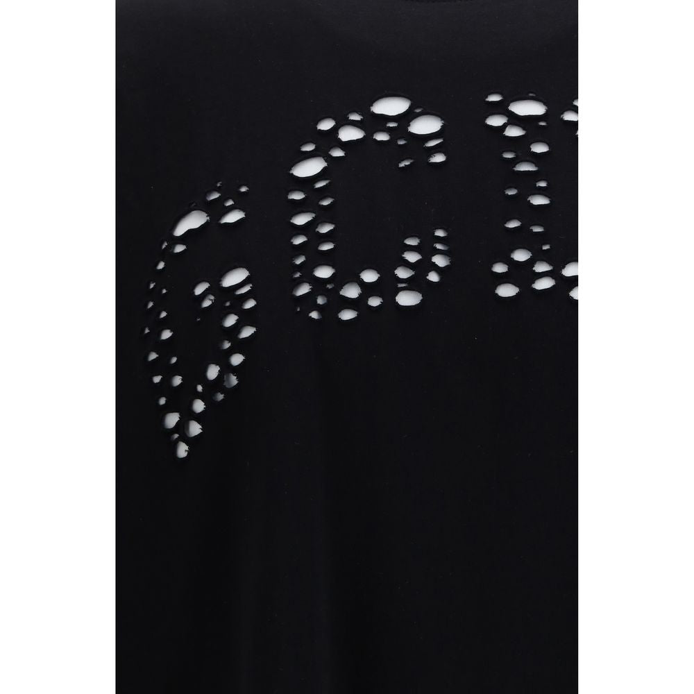 GCDS Sportswear en Coton Noir