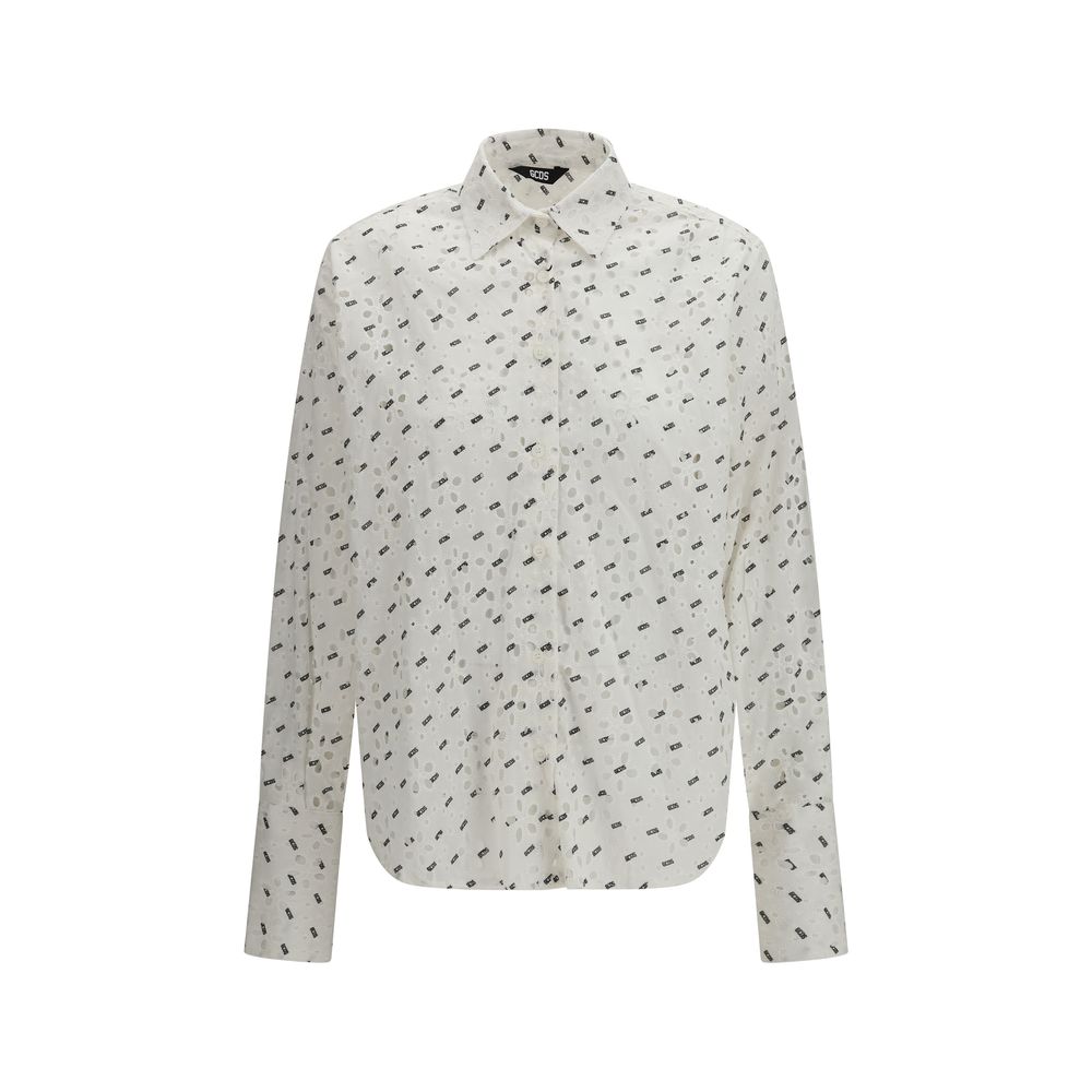 GCDS White Shirt for Women