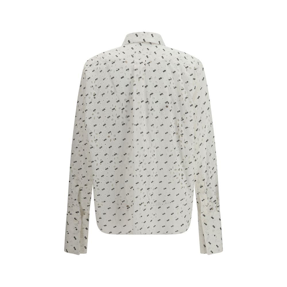 GCDS White Shirt for Women alternate view