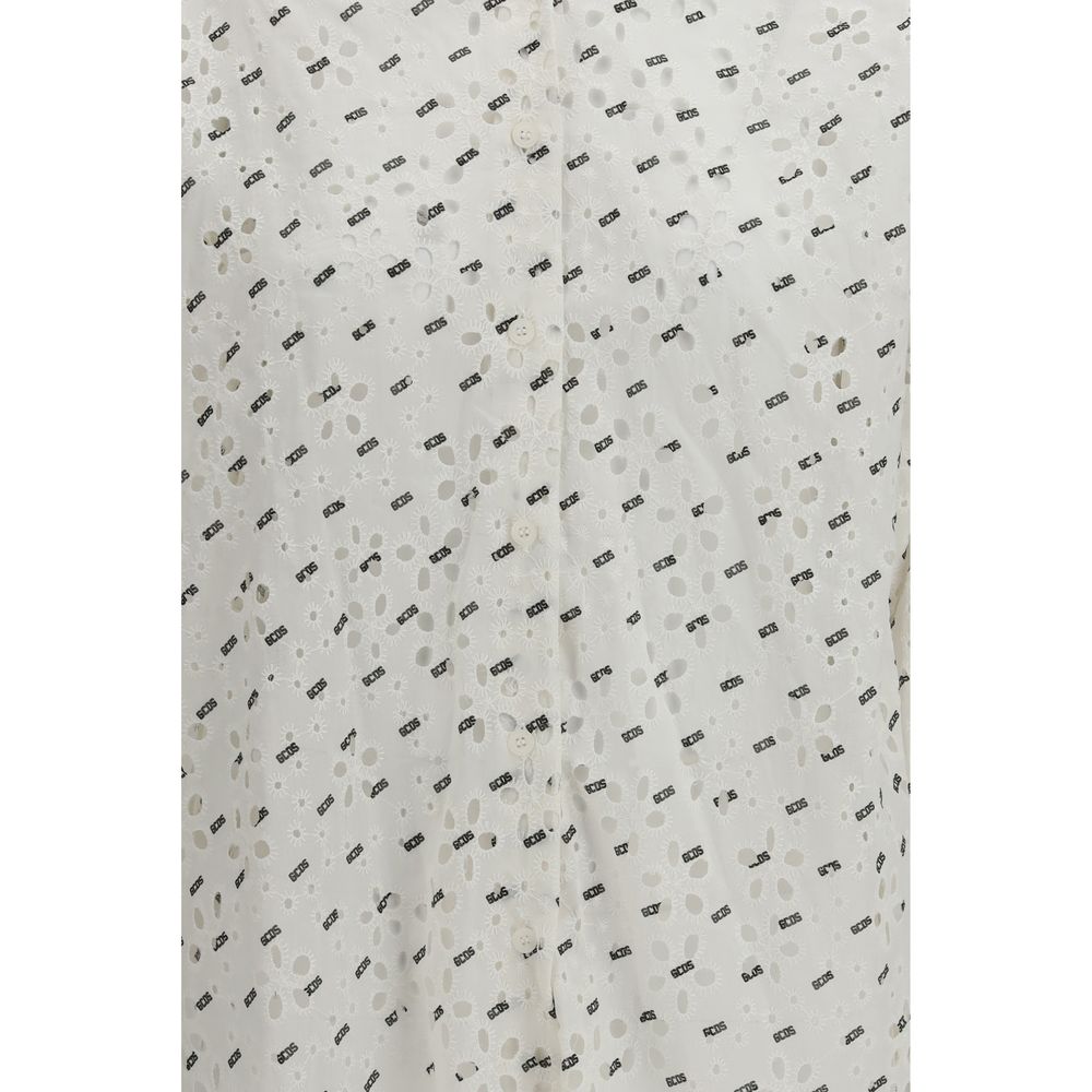 GCDS White Shirt for Women detail view