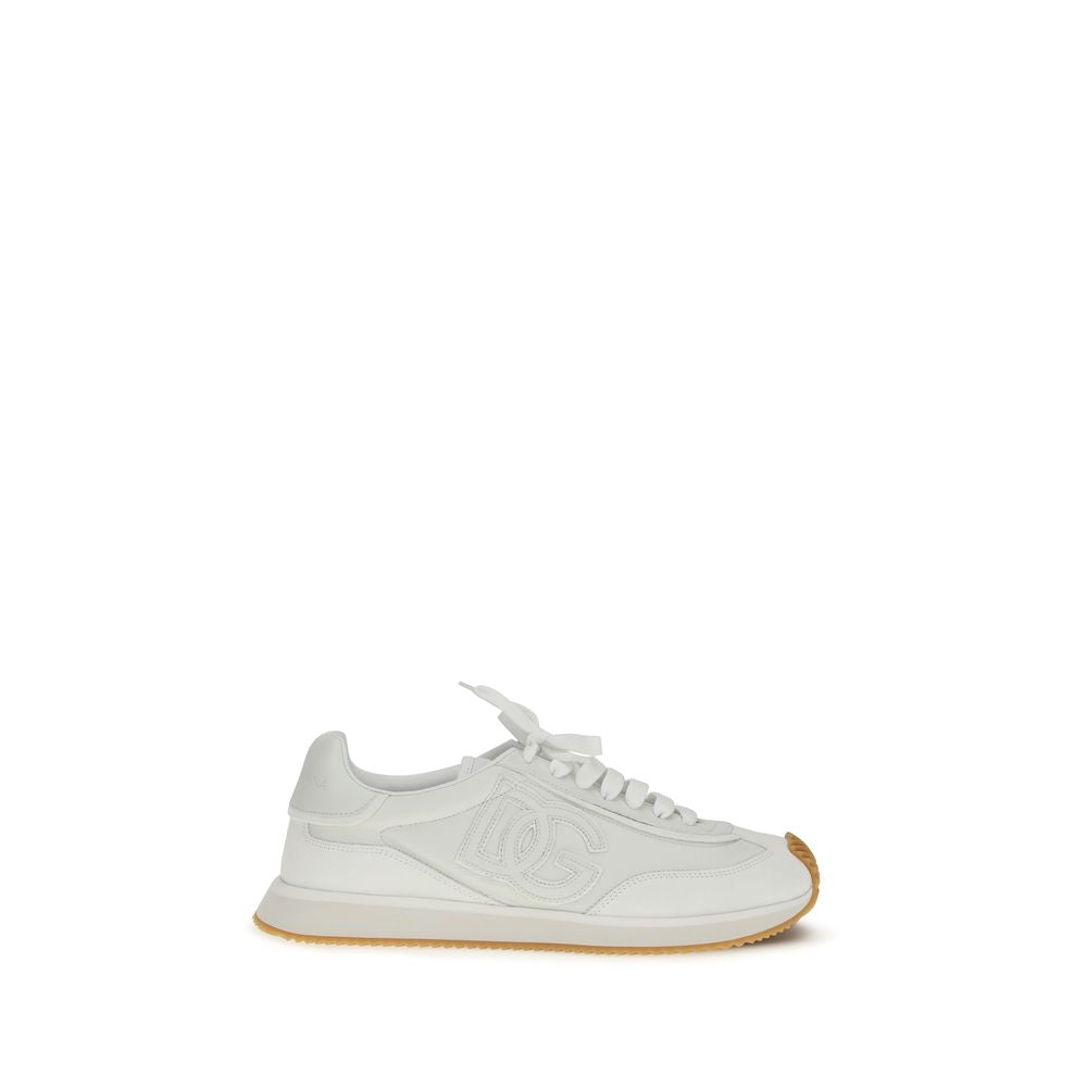 Dolce & Gabbana White Athletic Sneakers for Men