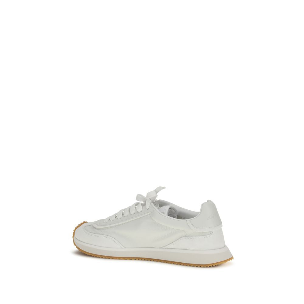 Dolce & Gabbana White Athletic Sneakers for Men detail view