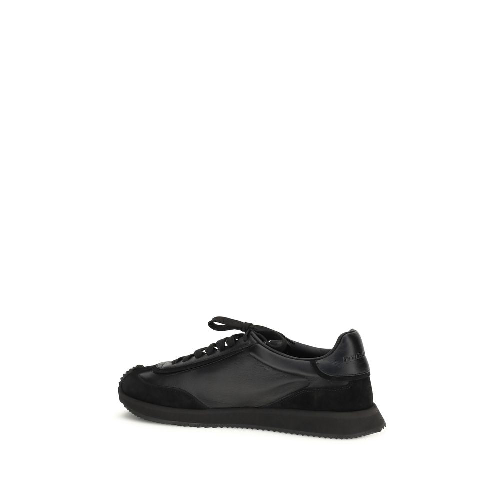 Dolce & Gabbana Black Athletic Sneakers for Men detail view