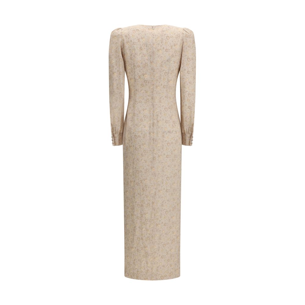 Alessandra Rich Beige Casual Dress for Women alternate view
