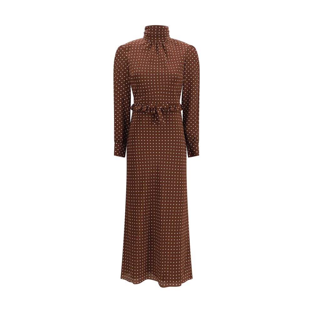 Alessandra Rich Brown Casual Dress for Women